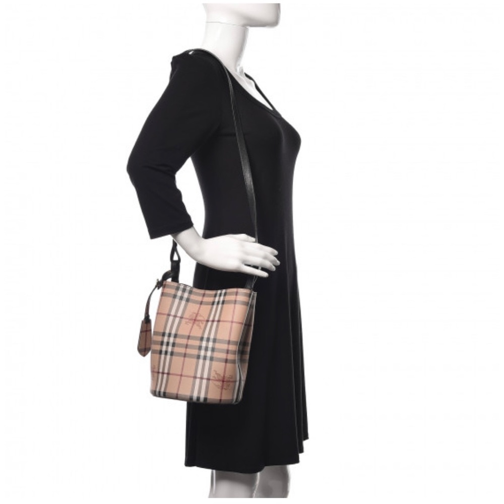 Burberry Beige and Black Crossbody Bag
